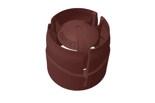 Колпак Krovent Hupcap 110 new красный