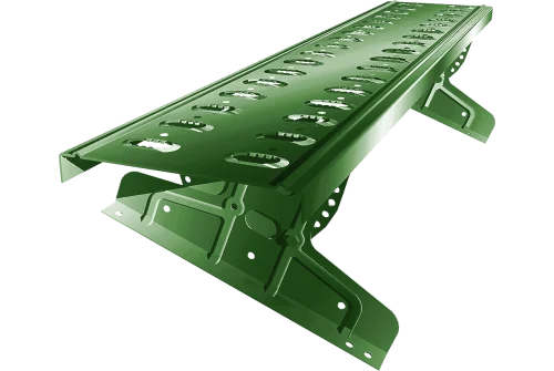 Мостик переходной под фальц 0,62 RAL 6002