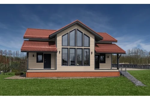 Металлочерепица Классик ("Classic") v01 0,5 Satin RAL 8004 терракота GrandLine – Столица крыш