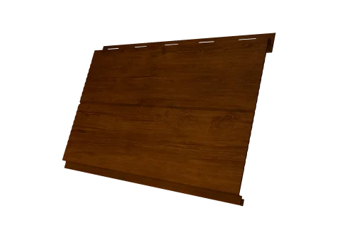 Софит Вертикаль 0,2 line Grand Line 0,45 Print-double Premium с пленкой Golden Wood Intense F