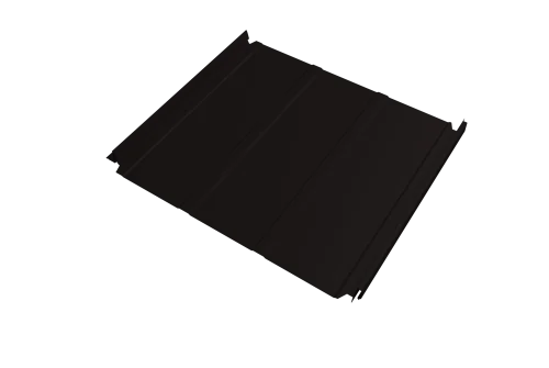 Кликфальц Double Pro Line Grand Line 0,45 Drap-double TX с пленкой на замках RAL 9005 черный – Столица крыш