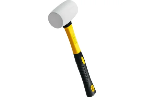 Киянка резиновая Stayer Professional белая, фиберглассовая рукоятка 230г (20533-230)