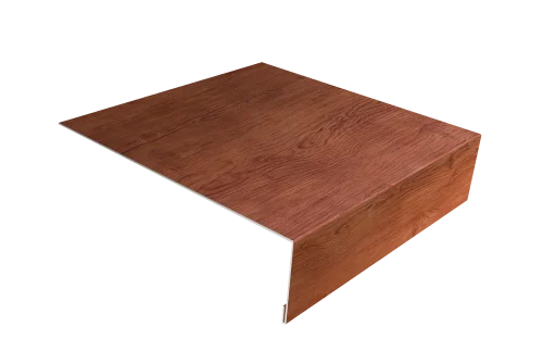 Планка лобовая/околооконная простая 190х50 0,45 Print Premium Rowan Wood Intense FTC (2м)