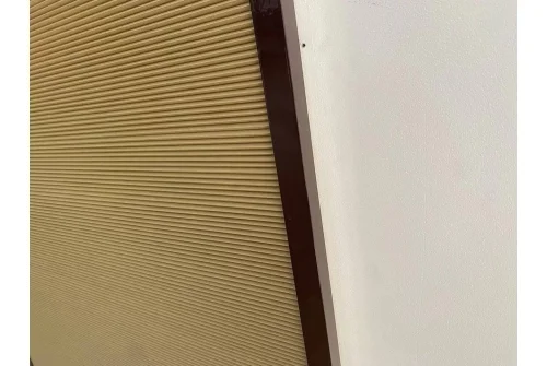 Штора+москитная сетка FAKRO AMD Duet 66x200 (коричневые направляющие RAL 8017, штора коричневая blackout RAL 1603)