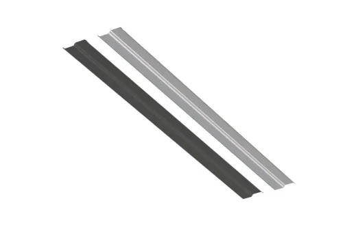 Планка Вака Braas RAL7030 серый/RAL7016 черный 2м – Столица крыш
