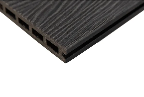 Доска-ступень старт ДПК Grand Line 160х22мм 3D Wood Графит 4м