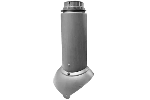 Выход канализации Krovent Pipe-VT 110/125 Изолированный серый