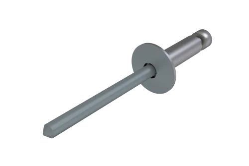 Заклёпка вытяжная Daxmer 4,8х10 (500шт) нерж/нерж RAL 7024