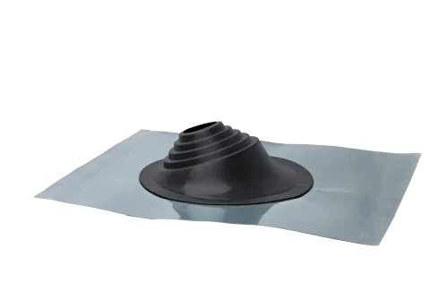 Проходной элемент MF угловой №1 (75-200мм) +185 EPDM (металлический окрашенный фланец) темно-серый