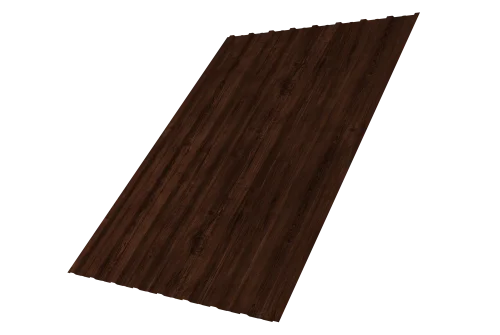 Профнастил С10A 0,45 Print Elite с пленкой Cherry Wood TwinColor