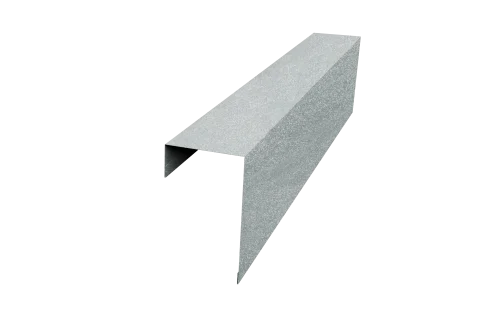 Планка торцевая фасадная фальц 65мм 0,5 Zn (2м)