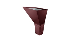 Прямоугольная водосборная воронка для системы водостока Vortex