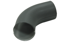 Колено стока для металлической водосточной системы Оптима Круглый Матт 125/90