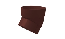 Колено трубы для пластиковой водосточной системы Классика (120/90)