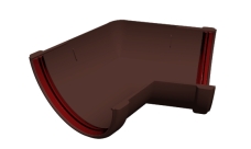 Угол желоба 135 для пластиковой водосточной системы Классика (120/90)