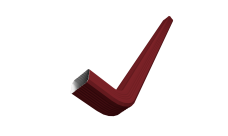 Труба гофрированная с коленом Vortex Lite, 3м