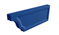 Заглушка желоба правая для водостока Vortex Project