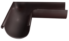 Угол внешний 90 градусов для круглого водостока Grand Line PE125/90